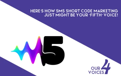 Here’s How SMS Short Code Marketing Just Might Be Your “Fifth” Voice!